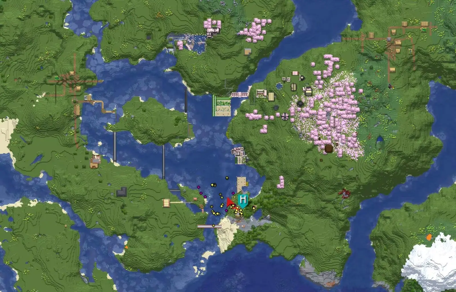 纷湖中后期的地图。很遗憾因为过于古早，服务器结档时的高清地图已经遗失。
